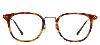 Matsuda M3113 unisex Havana Geometric Eyeglasses