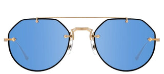 Matsuda M3121 men Gold Geometric Sunglasses