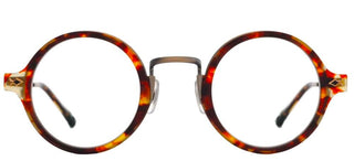 Matsuda M3127 unisex Havana Geometric Eyeglasses