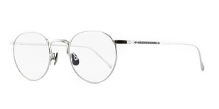 Matsuda M3140 men Silver Round Eyeglasses