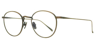 Lunor M9 01 unisex Gold Round Eyeglasses