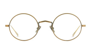 Lunor M9 02 unisex Gold Round Eyeglasses