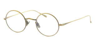 Lunor M9 02 unisex Gold Round Eyeglasses