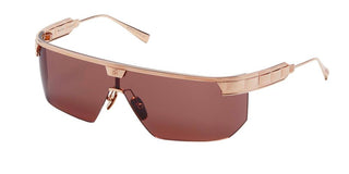 Balmain MAJOR unisex Rose gold Shield Sunglasses