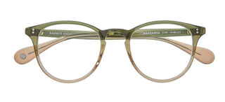 Garrett Leight MANZANITA unisex Green Round Eyeglasses