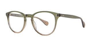 Garrett Leight MANZANITA unisex Green Round Eyeglasses