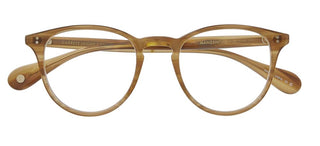 Garrett Leight MANZANITA unisex Brown Round Eyeglasses