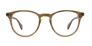 Garrett Leight MANZANITA unisex Brown Round Eyeglasses