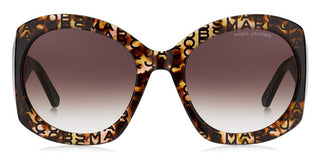 Marc Jacobs MARC 722/S women Havana Butterfly Sunglasses