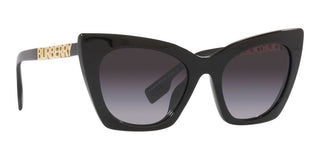 Burberry MARIANNE BE 4372U women Black Cat Eye Sunglasses