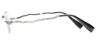 Kuboraum MASKE H42 unisex Silver Round Eyeglasses