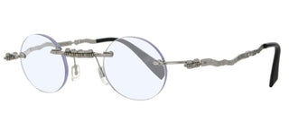 Kuboraum MASKE H42 unisex Silver Round Eyeglasses