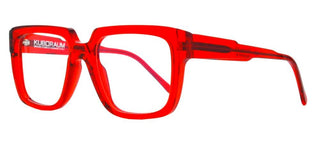 Kuboraum MASKE K3 unisex Red Geometric Eyeglasses