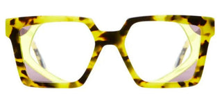 Kuboraum MASKE T6 unisex Yellow Visor Eyeglasses