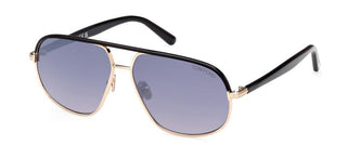 Tom Ford MAXWELL FT 1019 unisex Rose gold Pilot Sunglasses