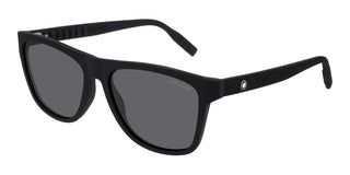 Montblanc MB0062S men Black Squared Sunglasses