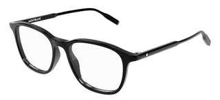 Montblanc MB0085O men Black Geometric Eyeglasses