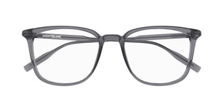 Montblanc MB0089OK men Grey Squared Eyeglasses