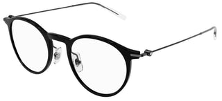 Montblanc MB0099O men Black Round Eyeglasses