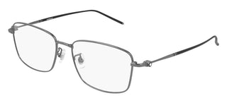 Montblanc MB0140OK men Ruthenium Geometric Eyeglasses