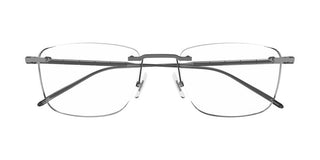 Montblanc MB0215O men Ruthenium Squared Eyeglasses