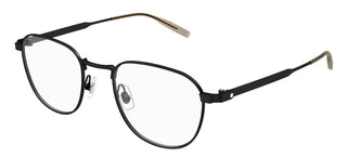 Montblanc MB0230O men Black Geometric Eyeglasses