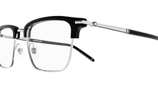 Montblanc MB0243O men Black Geometric Eyeglasses