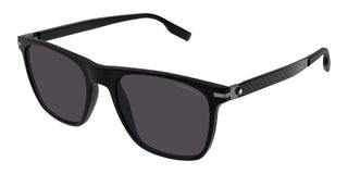 Montblanc MB0248S men Black Squared Sunglasses