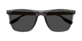 Montblanc MB0248S men Grey Squared Sunglasses