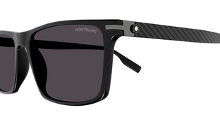 Montblanc MB0249S men Black Geometric Sunglasses