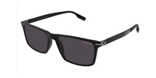 Montblanc MB0249S men Black Geometric Sunglasses