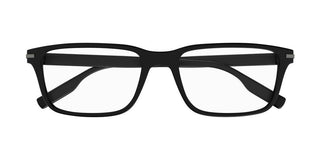 Montblanc MB0252O men Black Geometric Eyeglasses