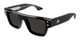 Montblanc MB0253S men Black Squared Sunglasses