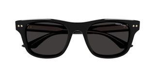 Montblanc MB0254S men Black Squared Sunglasses