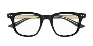 Montblanc MB0256O men Black Squared Eyeglasses