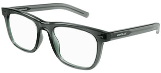 Montblanc MB0262O men Grey Squared Eyeglasses