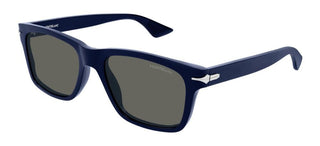 Montblanc MB0263S men Blue Squared Sunglasses