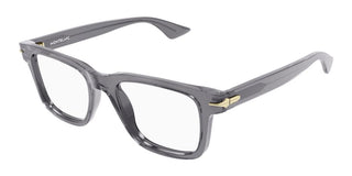 Montblanc MB0266O men Grey Squared Eyeglasses