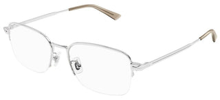 Montblanc MB0269OA men Silver Geometric Eyeglasses