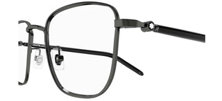 Montblanc MB0272O men Black Geometric Eyeglasses