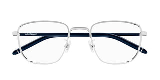 Montblanc MB0272O men Silver Geometric Eyeglasses