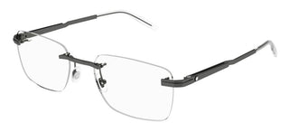 Montblanc MB0279O men Green Geometric Eyeglasses