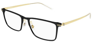 Montblanc MB0285OA men Black Squared Eyeglasses