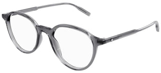 Montblanc MB0291O men Grey Round Eyeglasses