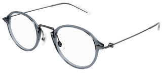 Montblanc MB0297O men Grey Round Eyeglasses