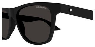 Montblanc MB0298S men Black Squared Sunglasses