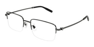 Montblanc MB0313OA men Black Squared Eyeglasses