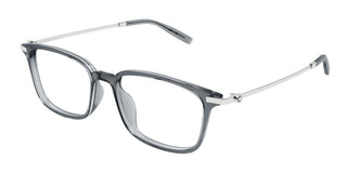 Montblanc MB0315OA men Grey Squared Eyeglasses