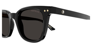 Montblanc MB0320S men Black Round Sunglasses