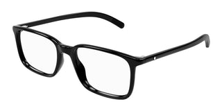 Montblanc MB0328O men Black Squared Eyeglasses